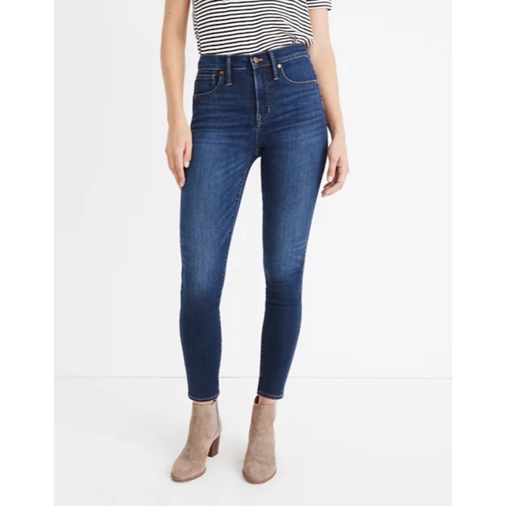 Madewell 10" High-Rise Skinny Jeans: Insuluxe Denim Edition